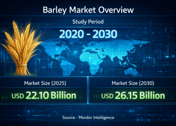 Barley Market Size to Reach USD 26.15 Billion by 2030 as Brewing, Feed Demand, and Functional Foods Sustain Growth
