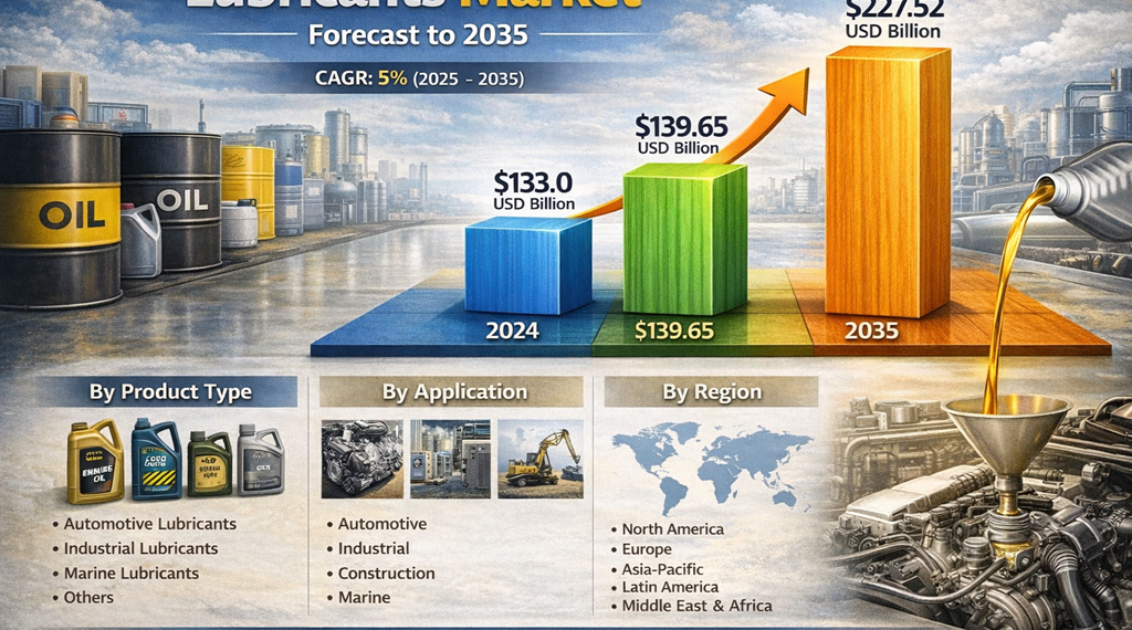 The Global Lubricants Market: Navigating Transformation in a $227.52 Billion Industry
